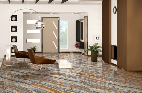 Керамогранит Nero Decor 120x60, серый, белый, черный, глянцевый OC0000053 120x60 Глянцевый High Glossy Серый Белый Черный