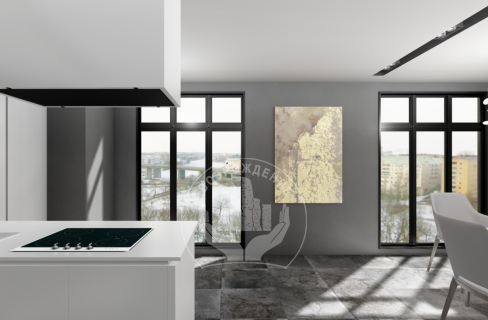 Ступень керамогранит Silk 120x30, серая, неполированная  120x30 Неполированный Серый