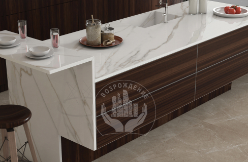 Керамогранит Emrald Pearl 240x80, черный, глянцевый OC0000063 240x80 Глянцевый Черный