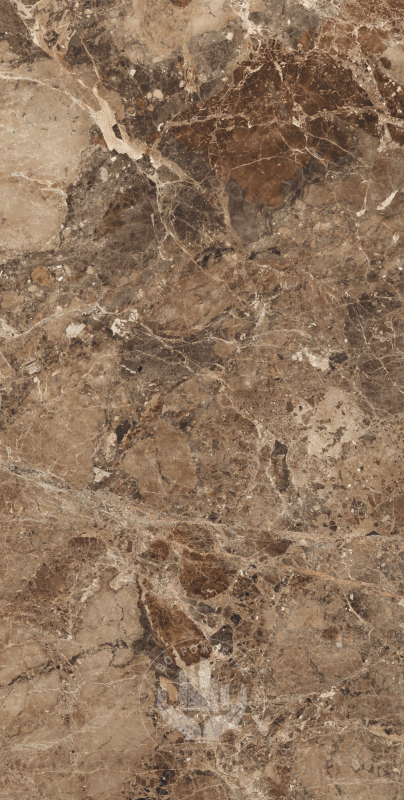 Керамогранит Breccia Paradiso 160х80, коричневый, глянцевый  160x80 Глянцевый Коричневый