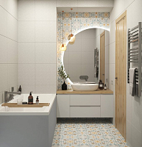 Керамогранит "MONSARAZ DECO" 45х45х0.8 730406 45x45  Микс