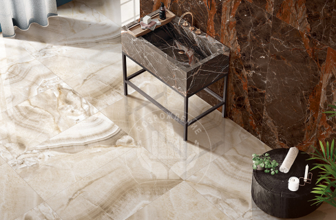Керамогранит Nero Decor 120x60, серый, белый, черный, глянцевый OC0000053 120x60 Глянцевый High Glossy Серый Белый Черный