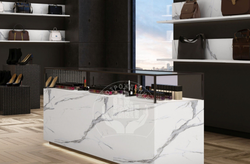 Керамогранит Emrald Pearl 240x80, черный, глянцевый OC0000063 240x80 Глянцевый Черный
