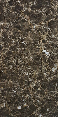 Керамогранит Emperador Dark 120х60, черный, глянцевый  120x60 Глянцевый Черный