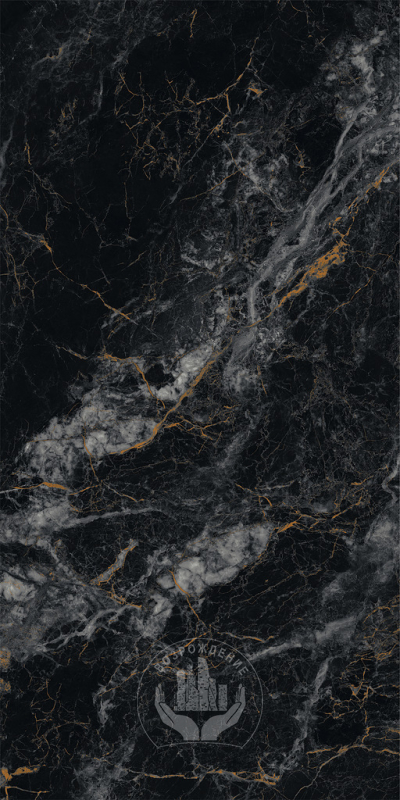 Керамогранит Mirage Black  60х120х0.9 PT12S985 120x60 Полированная 