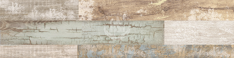 Керамогранит "Color Wood", 20х80х9 780222 20х80  Микс