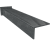 Ступень керамогранит Роверелла 120x30, тёмно-серая, матовая  120x30 Матовый Бежевый