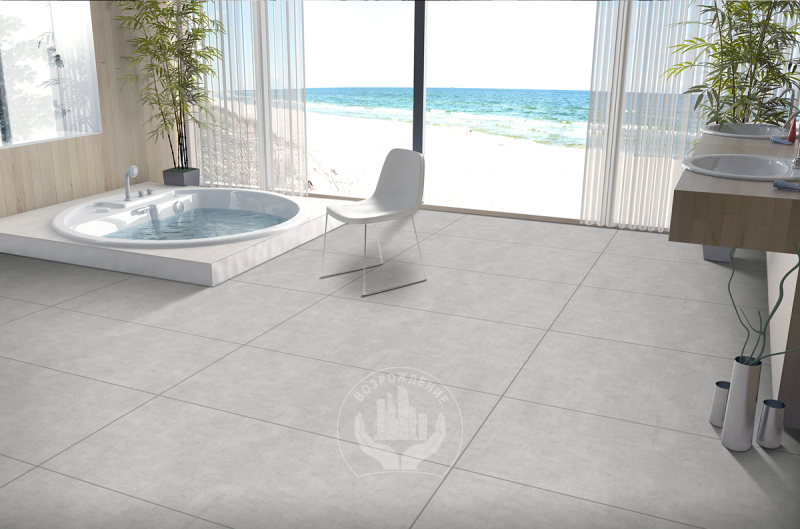 Керамогранит GRESS VELVET SILVER 60х120 матовый  60х120 Матовый 