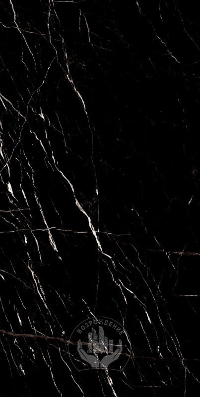 Керамогранит Blend Black 120x60, черный, глянцевый OC0000058 120x60 Глянцевый High Glossy Черный